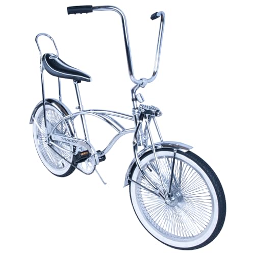 Tracer Retro Beach Cruiser Bike(20in Chrome)