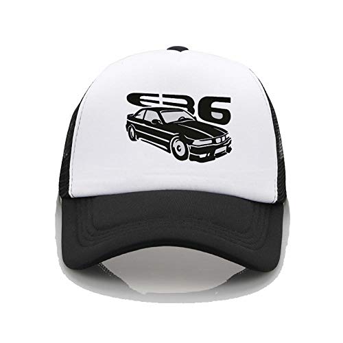 Preisvergleich Produktbild Axlgw E36 Baseballkappe für Herren und Damen, Sommermütze, Graffiti-Baseballkappe, Snapback, Grau
