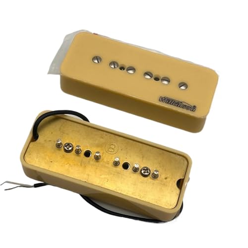 エレキギターのピックアップパーツ エレキギターピックアップ 2 個シングルコイルネックとブリッジ 1 セットプロフェッショナルアクセサリー