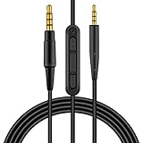 ★【Gutes Preis Leistungs Verhältnis】- Die Länge des Bose OE2 Kabel beträgt 1,4m und entspricht der qualität des originalkabels. Es ist ein kostengünstiger, aber großartiger Ersatz für Ihr beschädigtes QC35/QC25 kabel. Die 2,5mm bis 3,5mm Buchse kann ihre kopfhörer gut mit Ihrem telefon verbinden