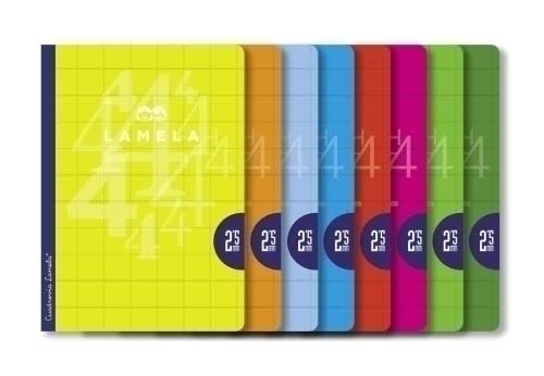 Notizblock, 50 Stunden, A4, Quadrat, 2,5 mm, 10 Stück