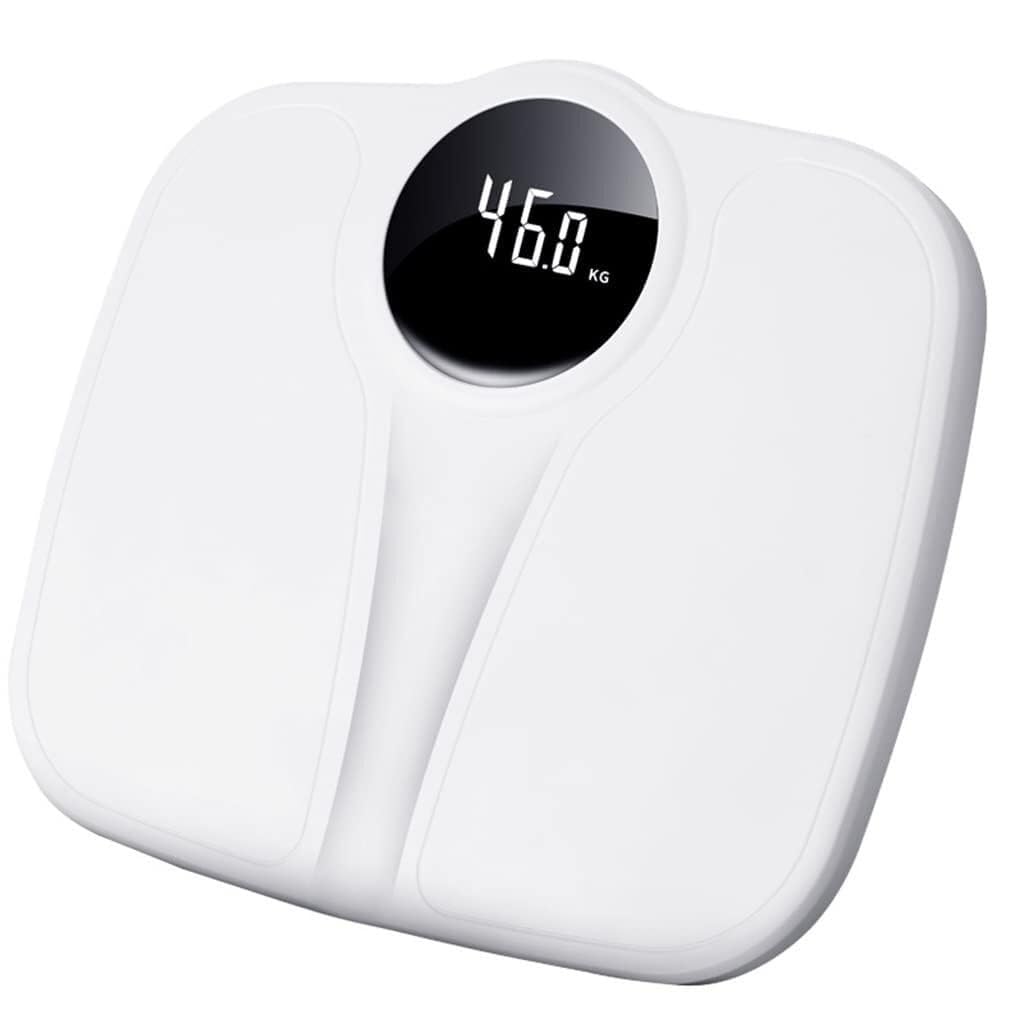 Cyfrowa Waga Waga Do Pomiaru Tkanki Tłuszczowej, Elektroniczna Waga Cyfrowa, Waga Łazienkowa Waga łazienkowa(White)