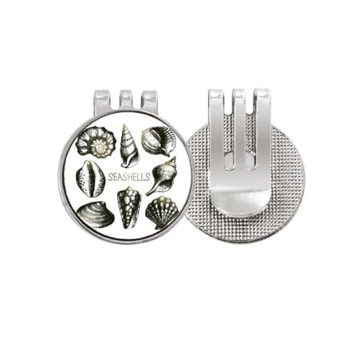 Marqueur de balle de golf aimanté noir accessoire de green Marin Life