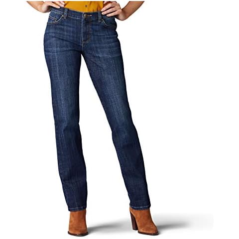 Lee Women's Relaxed Fit Straight Leg Jeans Cover