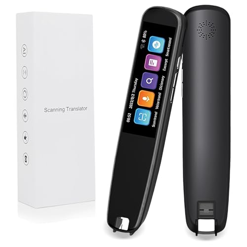 image for LATROVALE Upgraded Scan Reader Pen, Portable 134 Language Translator D