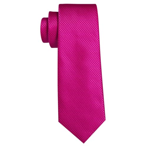 Image of YOHOWA Men Plaid /Striped Ties Set Silk Business Wedding Formal Fashion Necktie and Pocket Square Cufflinks Set