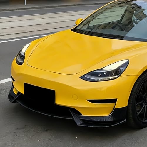 Alerón de labio delantero para personalizar el parachoques de tu Tesla Model 3 2