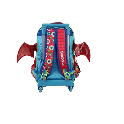 Mochila de Rodinha Infantil UglyDolls Vermelho