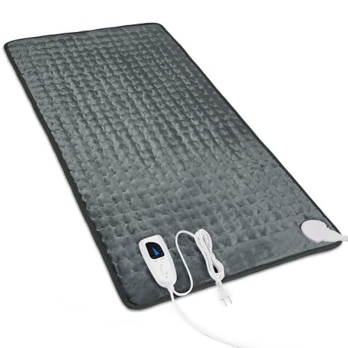 Image of Heating Pad,Electric Heating Pads,Heating Pad for Back,DimGray,33x17 Inch