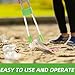 DOITOOL Sanitation Trash Picker Grabber Tool with Long Handle, Small Green Magnetic Garbage Clamp for Waste Pickup and Litter Collection in Outdoor and Industrial Use Random Color