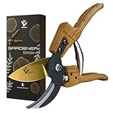 🎁 CADEAU LUXE JARDINAGE NOËL HOMME/FEMME – 95 % offert (anniversaire, crémaillère) – Packaging bois recyclable premium + étui tissu – Expérience zen durable, outil 