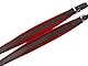 Alpenklang Harmonikariemen Standard für Akkordeon 48 Bass rot/braun (Längenverstellbar 75-85cm, Riemenbreite 3,5cm, Polsterung)