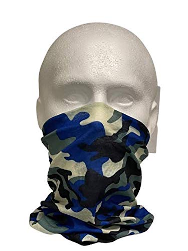 Bazzaree Multifunktionale Kopfbedeckung Bandana Schal - Elastische Tube Magic Stirnband Gaiter Sturmhaube Gesichtsmaske UV Residenz für Yoga Laufen Wandern Radfahren Cover