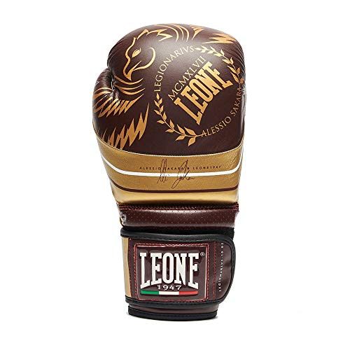 Leone 1947 - Guantes Boxeo Legionarivs Guantes de Boxeo Unisex - Adulto, Burdeos, 10 Oz - imagen 2