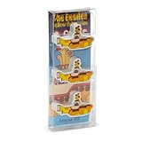 Puckator The Beatles Yellow Submarine Lot de 3 gommes en caoutchouc – Ensemble de papeterie – Remplisseurs de sacs de fête pour filles et garçons – Lot de gommes – Gommes à crayons – Gommes cool pour