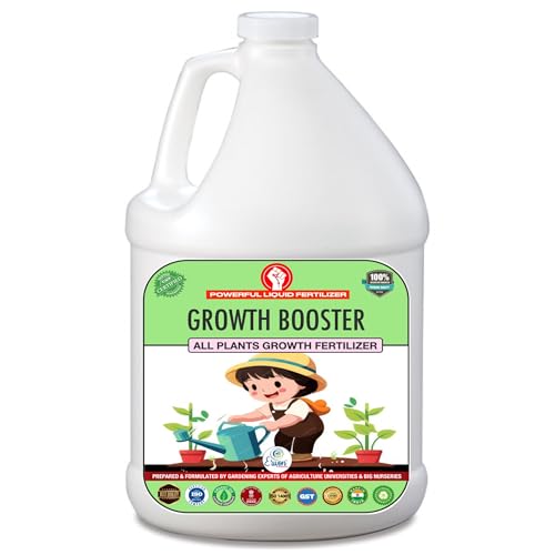 Image of Erwon All Plants Growth Booster Organic fertilizer, Powerful Essential Liquid Fertilizer for Plants Growth, flowers, vegetables and fruit plants (1000 ml)