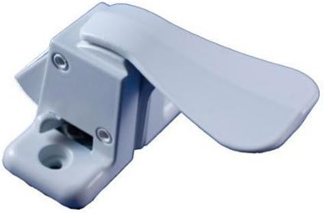 Inside Handle - Push Style -White with Thumb Lock-IR-IH-358-WH