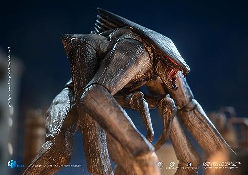 Hiya Toys Godzilla (2014) Female MUTO Exquisite Basic Series Previews Exclusive Action Figure