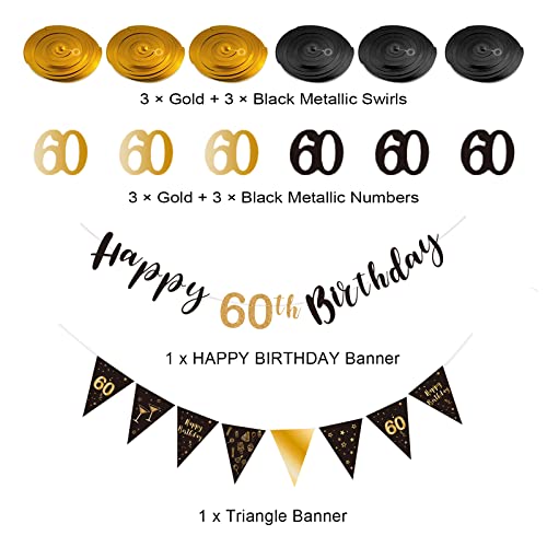 Brt Bearingshui SGH01T518 60Th Birthday Decoration Kit thumb #1