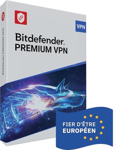 Bitdefender Premium VPN 2026 | 10 appareils | 1 An | PC/Mac/Smartphone | Code d'activation envoyé par courrier postal