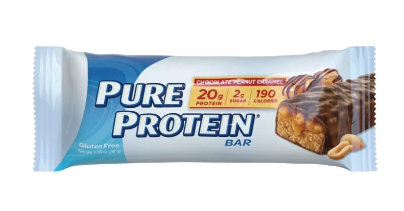 Pure~Proteins Bar, Nutrient Rich Snacks with High Protein for Energy Support, Minimal Sugar, Gluten-Free, Variety Pack 20g Protein, BULK ~ (23 Pack) ~ (1 Pack - Mix).