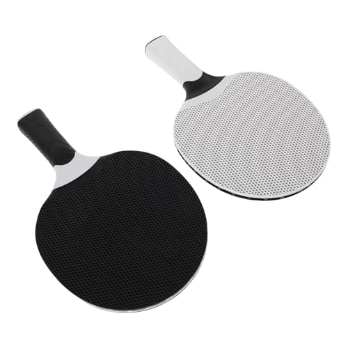 Raquettes de tennis de table en caoutchouc composite WOONEKY set de 2 pièces