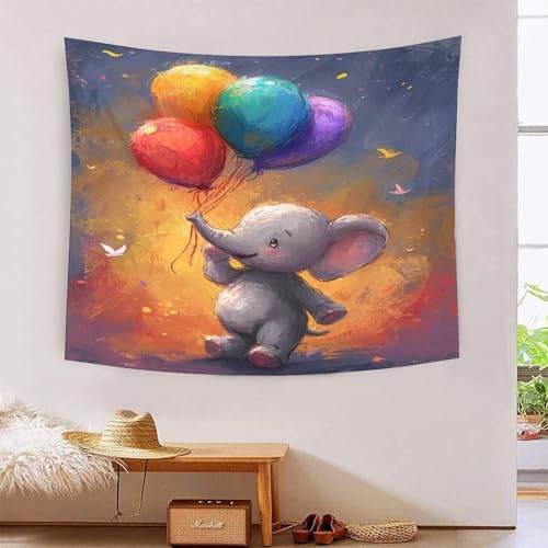 Art mural éléphants 3D en tissu pour créer une ambiance zen de chambre