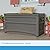 Suncast Outdoor Storage Box - 73 Gallon Stoney Resin Deck Box with Wheels, Handles, and Seat, Heavy-Duty Indoor/Outdoor Storage Bench Waterproof for Patio Cushions, Shoes, Pool & Garden Gear