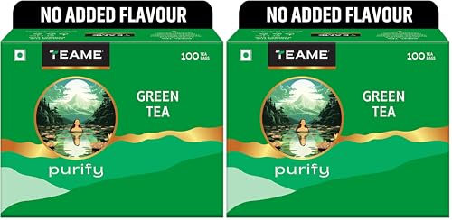 Image of TE-A-ME Green Tea 100 Bags | Green Tea Bags (Pack of 2)