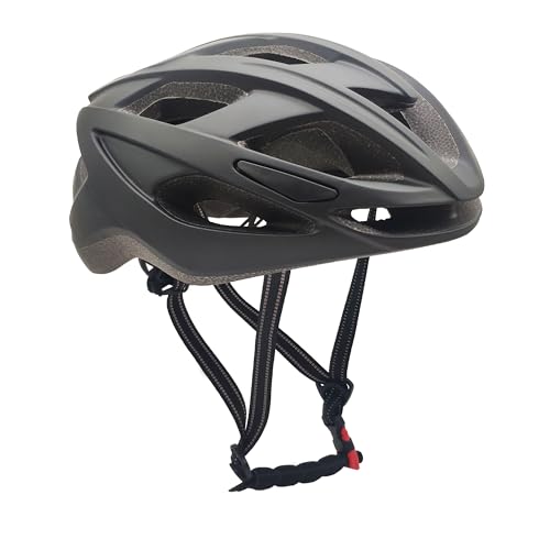 Casco de bicicleta para adultos 013 negro ligero que evita el calor
