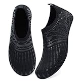 JOINFREE Women's Men's Kid Stylish Water Shoe Skin Barefoot Shoes Socks for Swim Shoes Colorful Orange 1-2 M US Little Kid