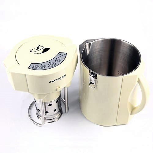 Joyoung CTS1068 Soy Milk Maker disassembled showing motor head and jug