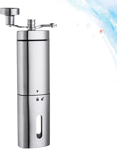 Miniatura 9 de DOITOOL Café manual espresso de acero inoxidable con mango plegable, grano de café de mano para el hogar y la cocina, molinillos de café de oficina