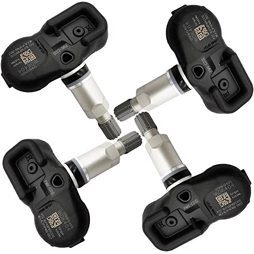 Automotive-leader 4Pcs 42607-30060 42607-06020 Tire Pressure Sensor 315 Mhz TPMS Sensor Replacement for Lexus ES NX RX, Avalon Camry Corolla Highlander Mirai Prius RAV4 Yaris