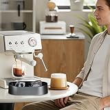 Coffee Portafilter Cleaner Kit, Electric Automatic Knock Box Cleaner, Premium Espresso Clean Holder with Clean Brush Anti-Spill Grounds Tray, Coffee Machine Filter Cleaner for 51/53/58mm - Image 5