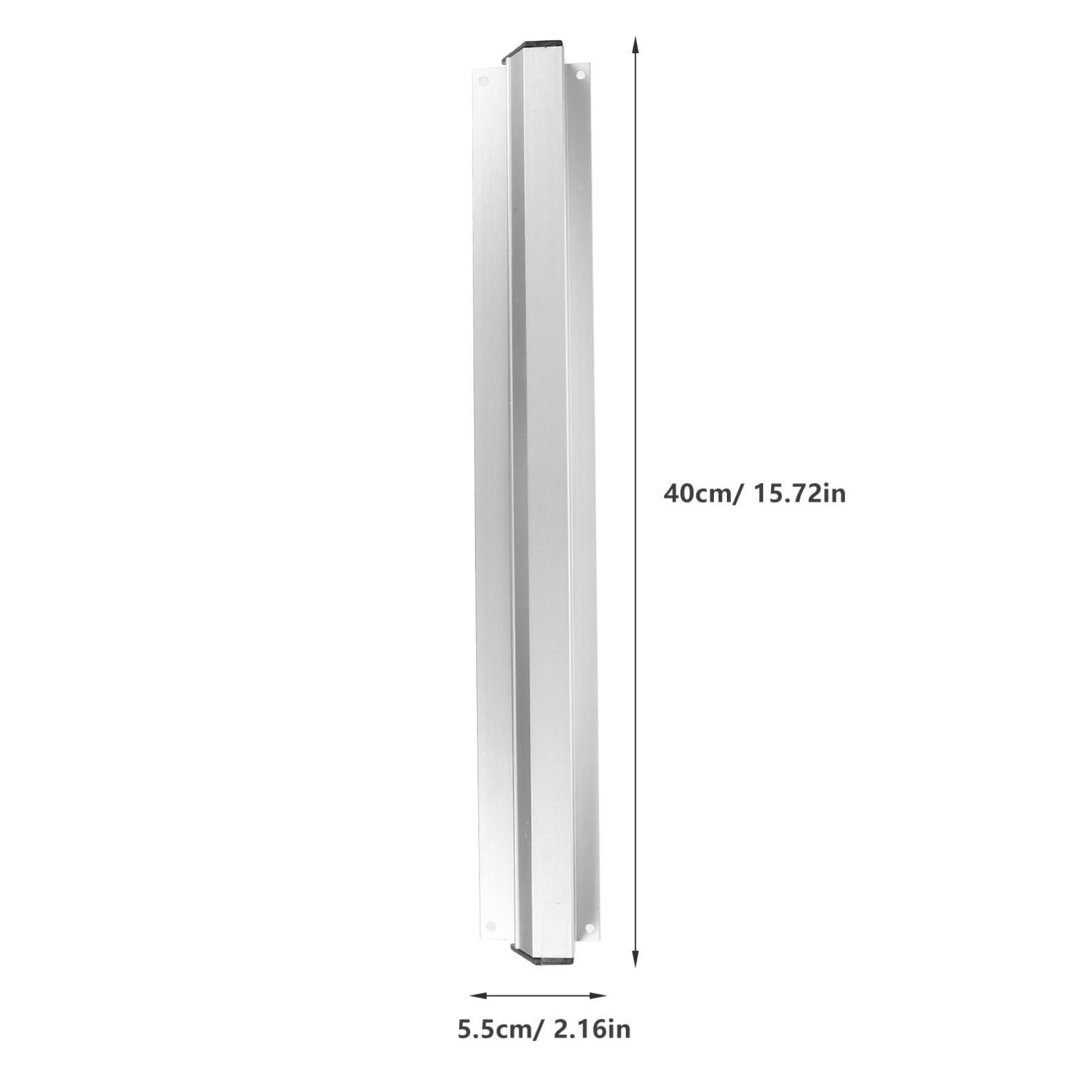 STOBAZA Menu Clip Holder 40cm Restaurant Order Slide Check Rack with Strong Adhesive and Screws for Organizing Receipts and Bills