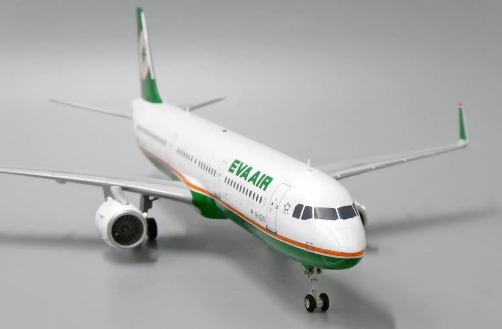 Limox JC Wings Airbus A321-200 Eva Air B-16216 1:200 Modellino di aereo
