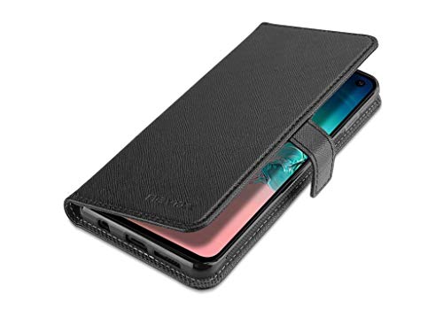Preisvergleich Produktbild Nevox Ordo - Samsung Galaxy S10 Booktasche, schwarz-grau