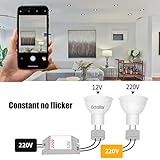 EXTRASTAR 6W MR16 LED Bulbs, 12 Volt, 44W Equivalent, 540 Lumen, 6500K Cool White Daylight Light Bulb, Non-dimmable, Pack of 6 - Image 4
