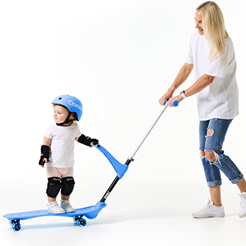 Ookkie Kids Learner Skateboard (azul)