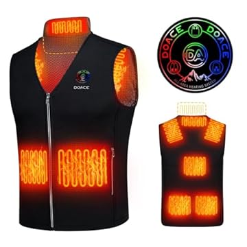 doace heated vest colors meaning