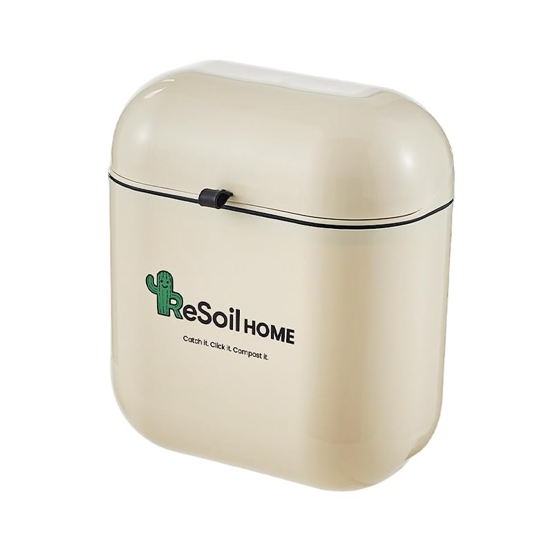 Caneca para compost colgante para cocina