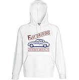  Teesandengines Men\'s Renault Ondine Legendary Driver red White Hoodie Size XLarge