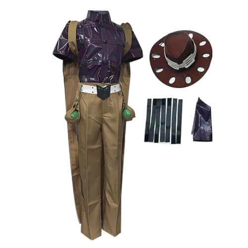 Costume Gyro Zeppeli pour homme idéal pour fête d'Halloween