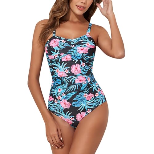 Costume de natation grande taille une pièce pour femme et ado