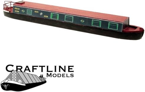 Craftline Models - 54ft Narrow Boat "Silsden Boats" - OO Gauge Model Kit