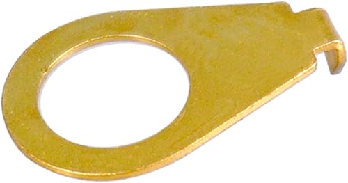 Miniatura 8 de Paquete de 4 perillas de guitarra de 38 pulgadas, indicadores de control de guitarra plateadas, puntas de posición de 0.382 in de diámetro,