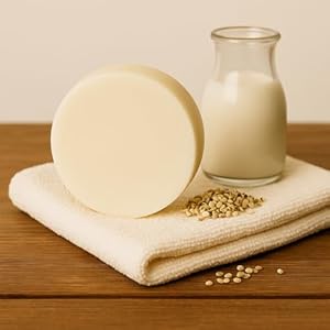 Organic Hemp Milk Baby Soap, Handma...