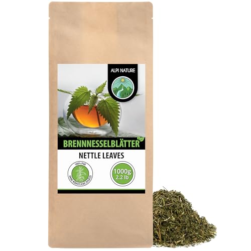 Alpi Nature Brennesseltee 1kg Brennesseltee lose Brennesselblätter getrocknet Brennnessel Tee