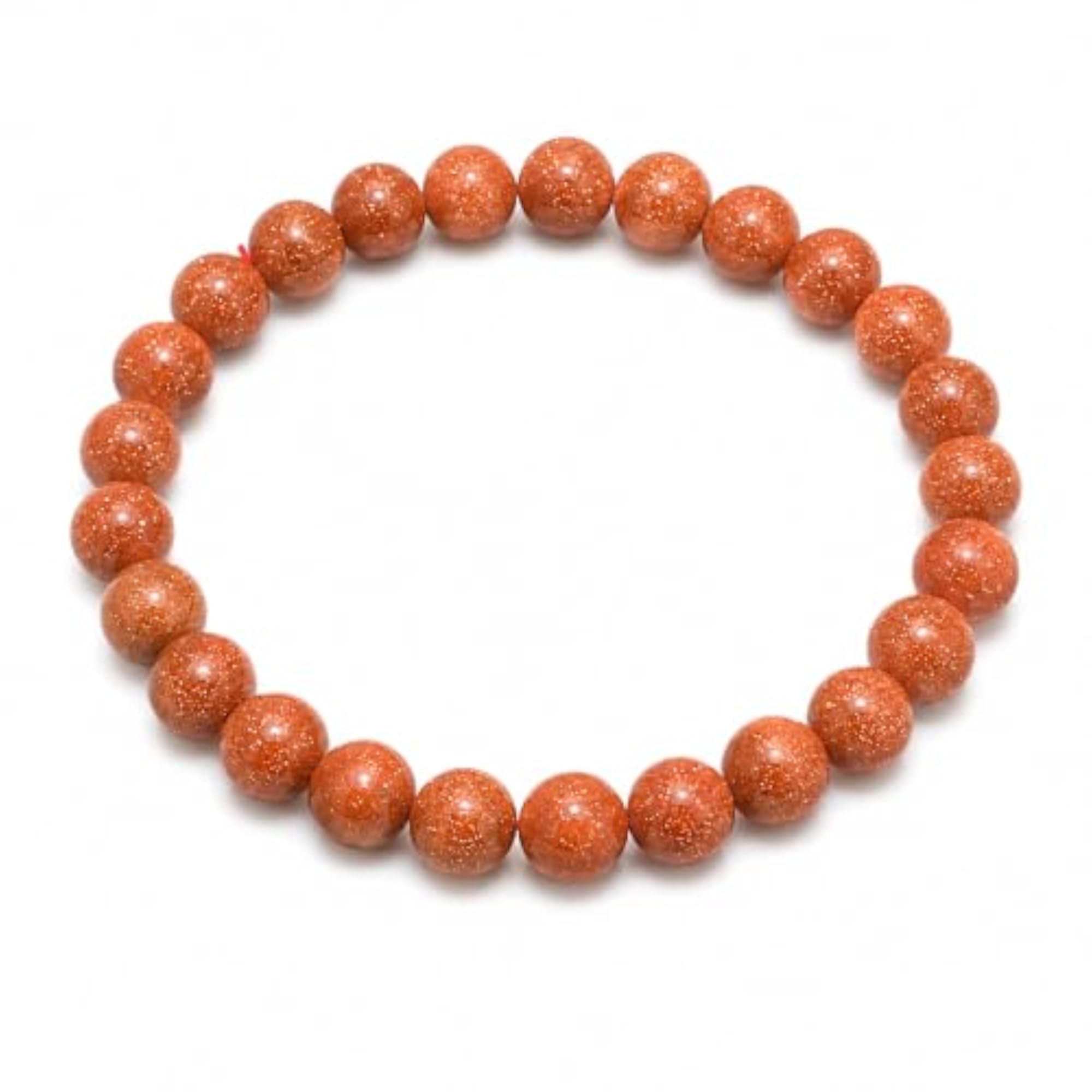 Unisex Red Stone Natural Bohemian Crystal Bracelet